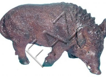 Wildschwein Figur Garten Statue Skulptur Figuren Skulpturen Dekoration Deko Neu!